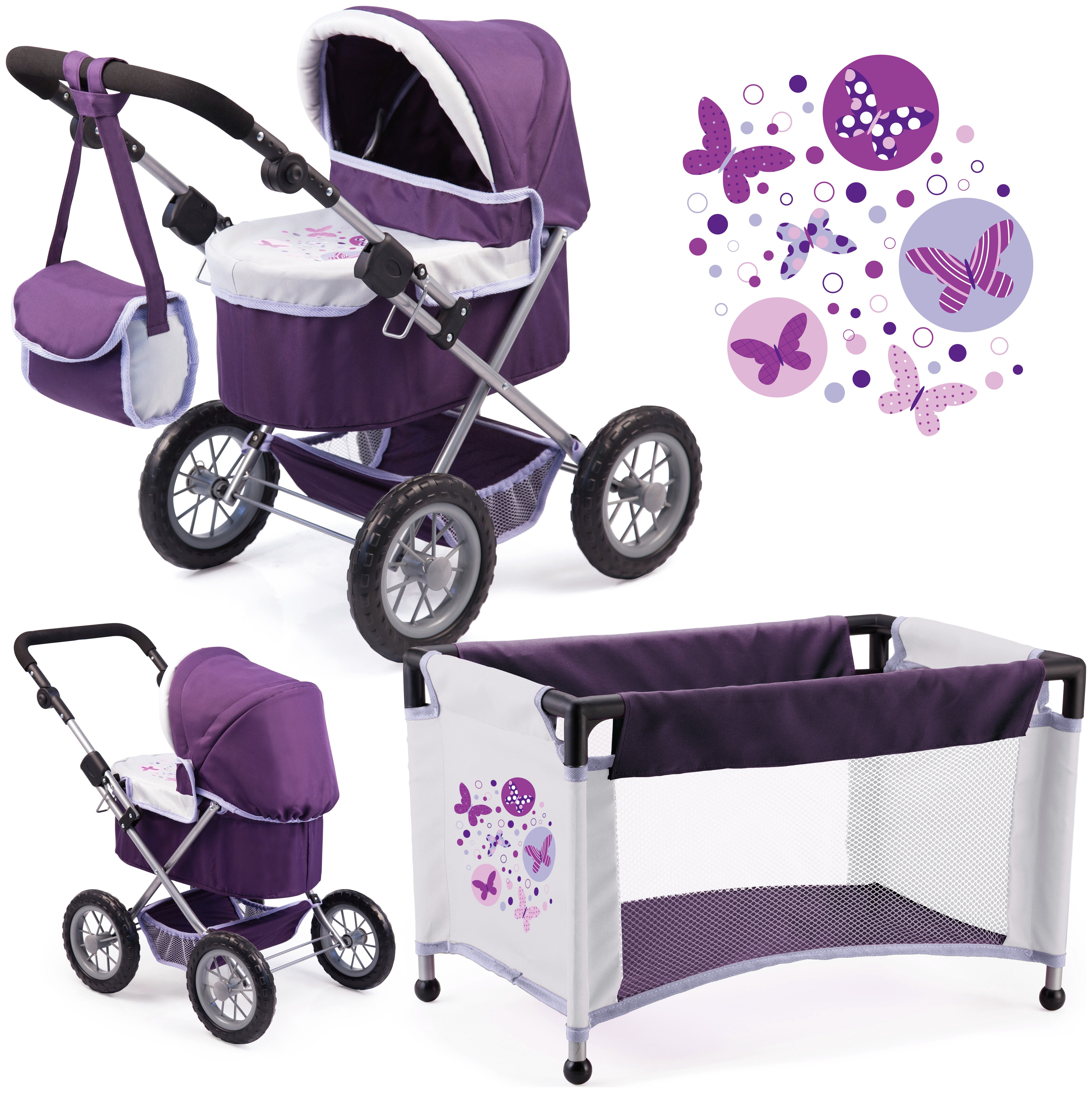 argos doll and pram set