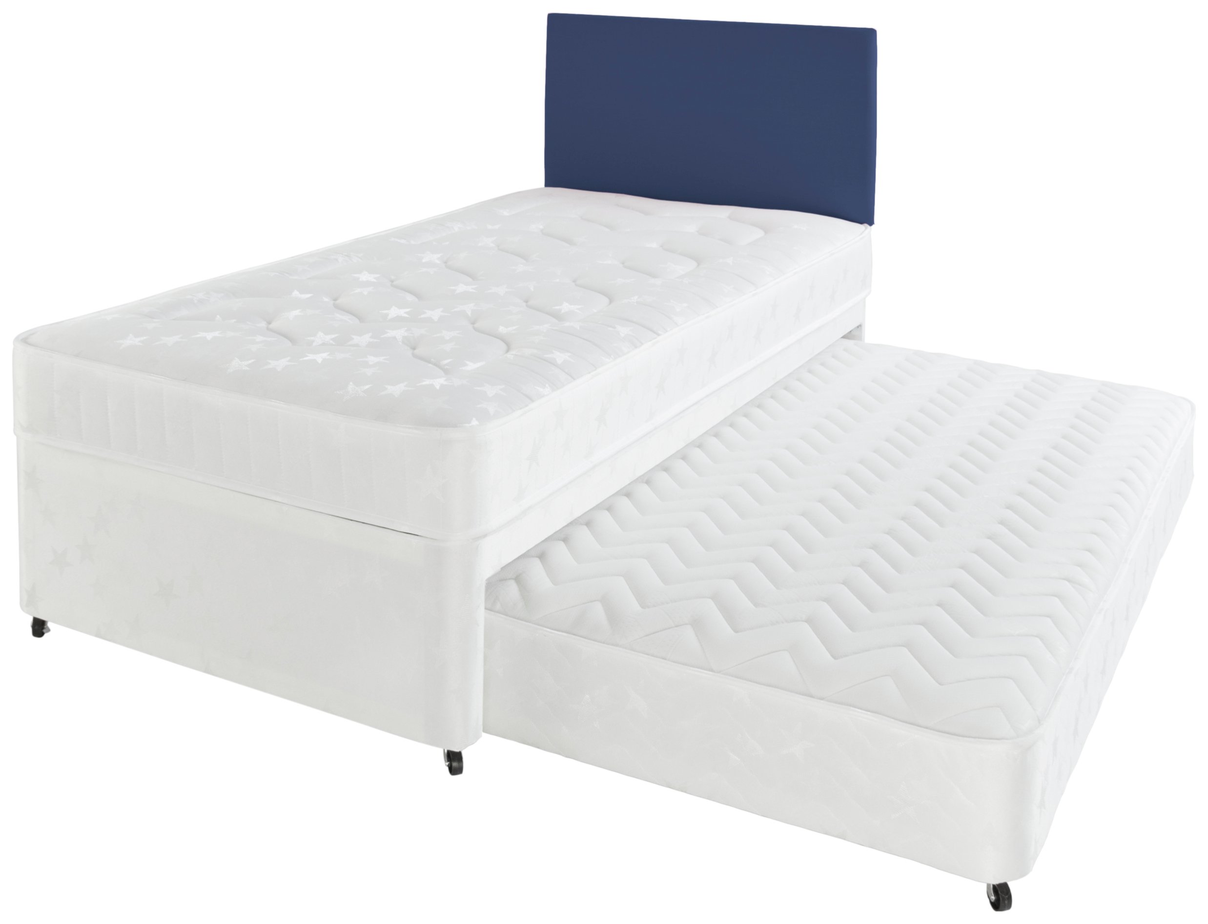 Airsprung Elliott Comfort Single Divan & Trundle Bed