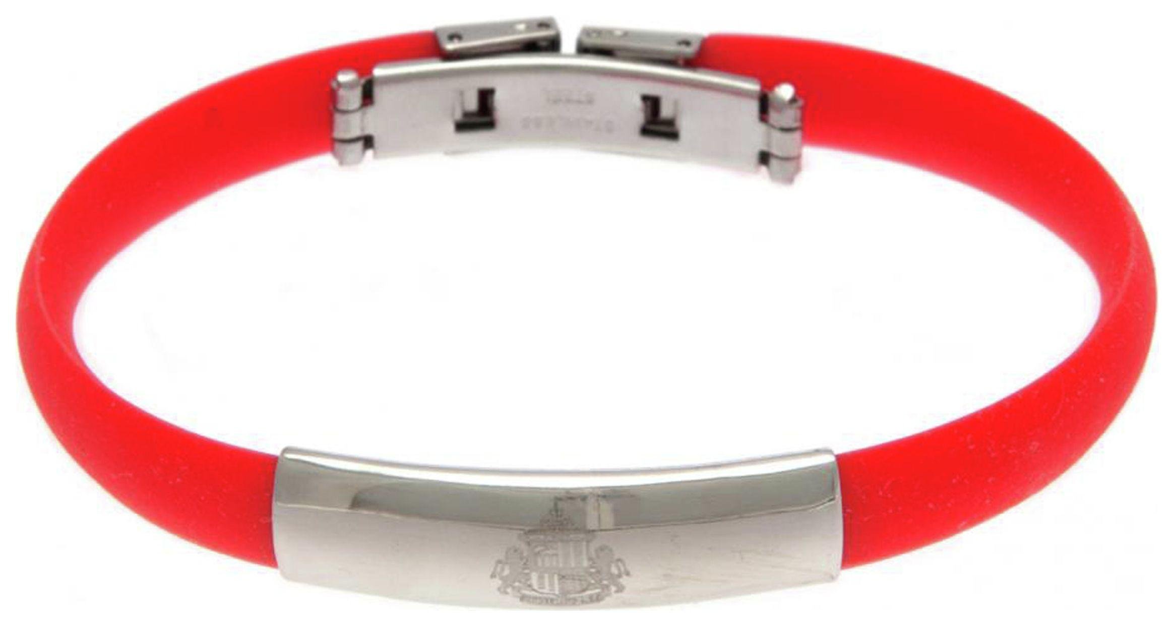 Stainless Steel and Rubber Sunderland Bracelet Reviews