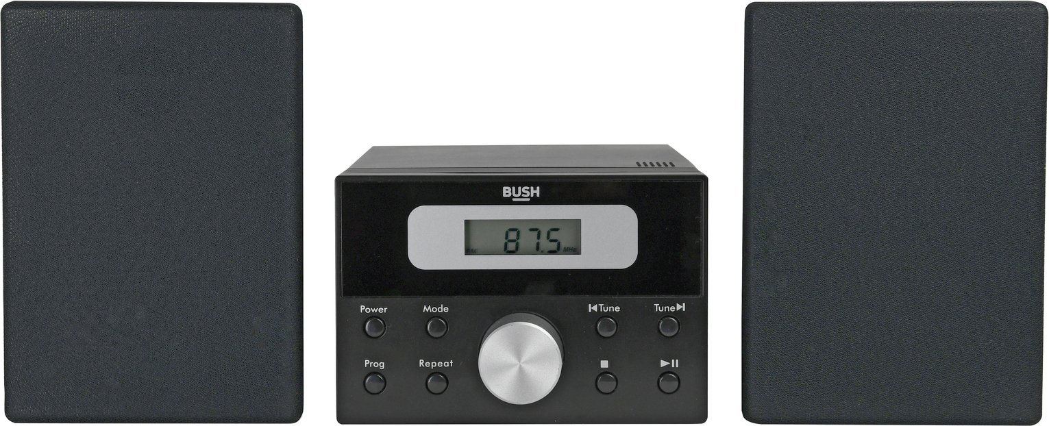 Bush LCD CD Micro System - Black