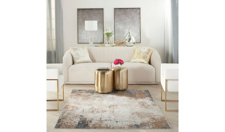 Mega Flooring Multi Modern Abstract Rug - 69 x 229cm