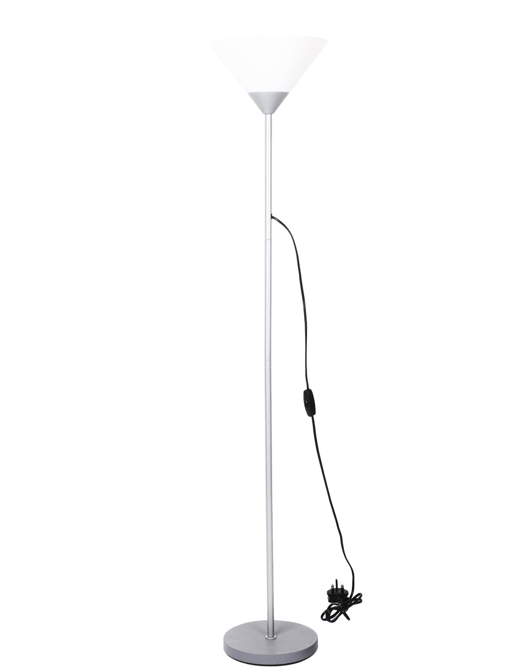 Argos Home Uplighter Floor Lamp - Silver