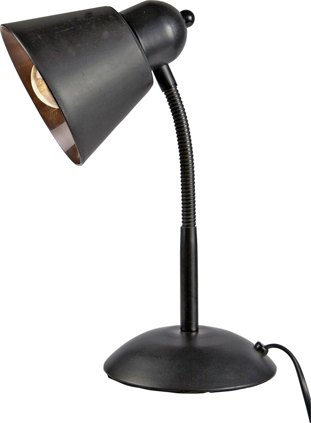 Simple Value Flexi Desk Lamp - Black