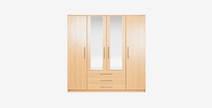 4 door wardrobes.