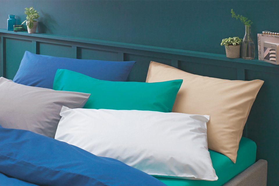 Easycare polycotton.