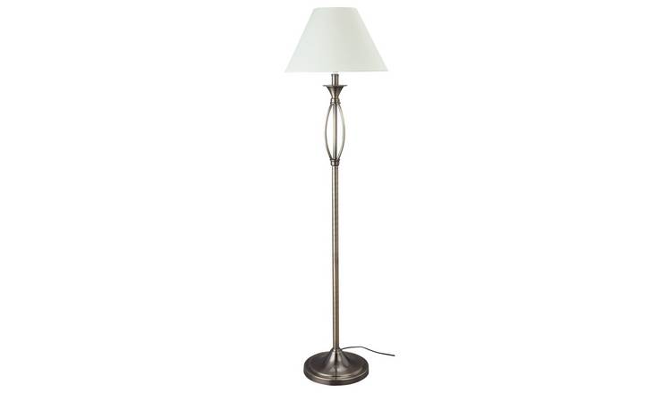 Buy Argos Home Milan Floor Lamp Antique Brass Floor Lamps