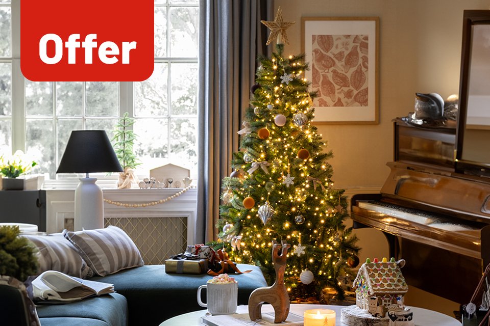 Christmas decorations clearance. Lights, trees and decorations clearance.