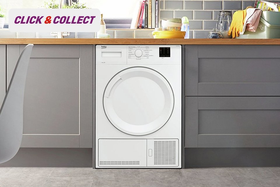 No thank queue. Collect selected large kitchen appliances from selected stores today.