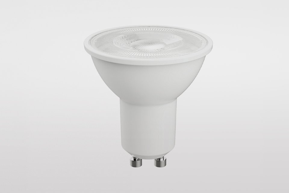 Argos Home 3.4W LED GU10 spotlight bulbs - 2 Pack.