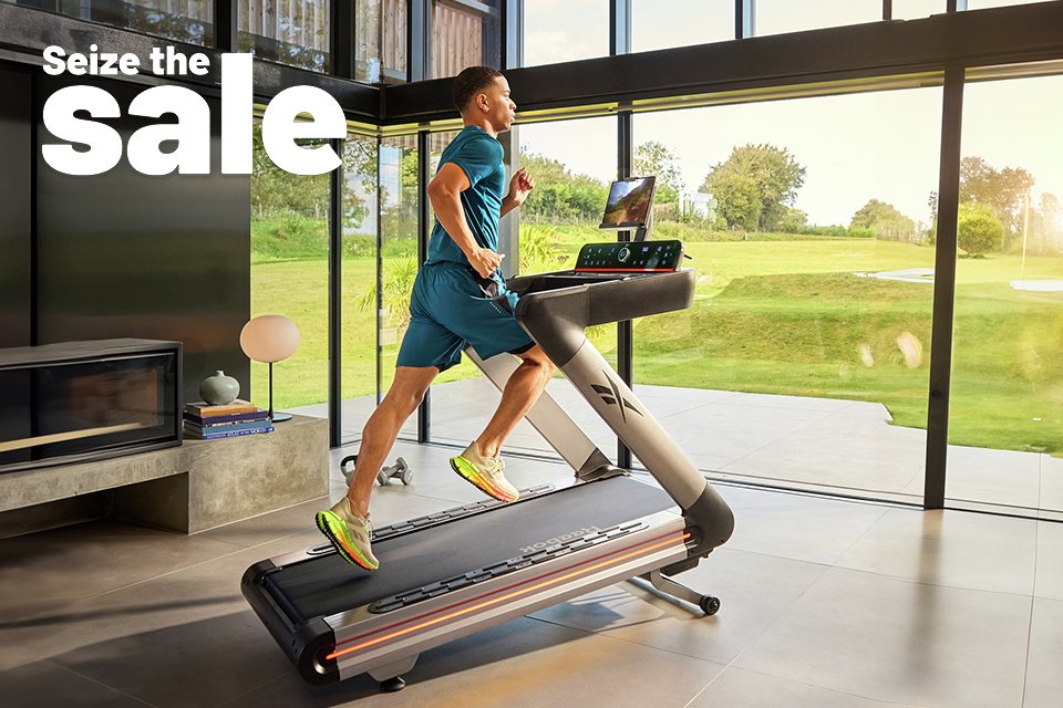 Seize the sale. Save up to 50% on selected sports & fitness equipment.