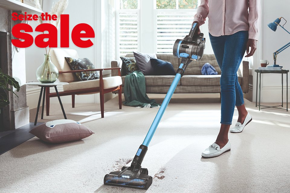 Seize the Sale. Save up to 40% on selected floorcare. Free standard delivery on selected small items, spend £100 or more.