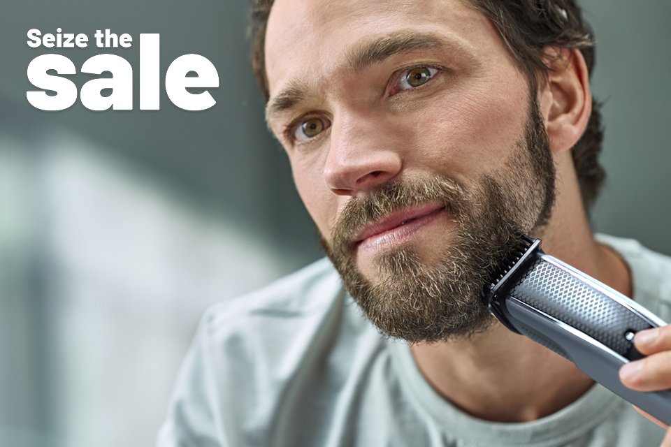 Save up to 50% on selected personal electricals.