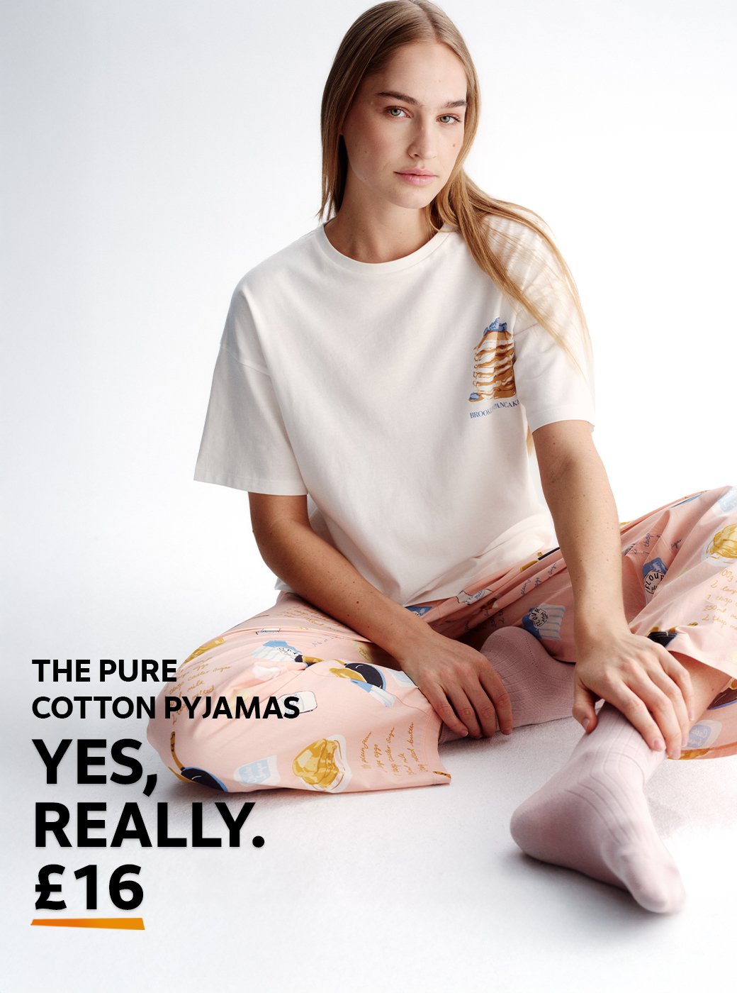 The pure cotton pyjamas. Yes, really. £16.