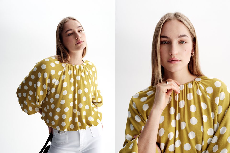 The bubble hem blouse. Yes, really. £20.