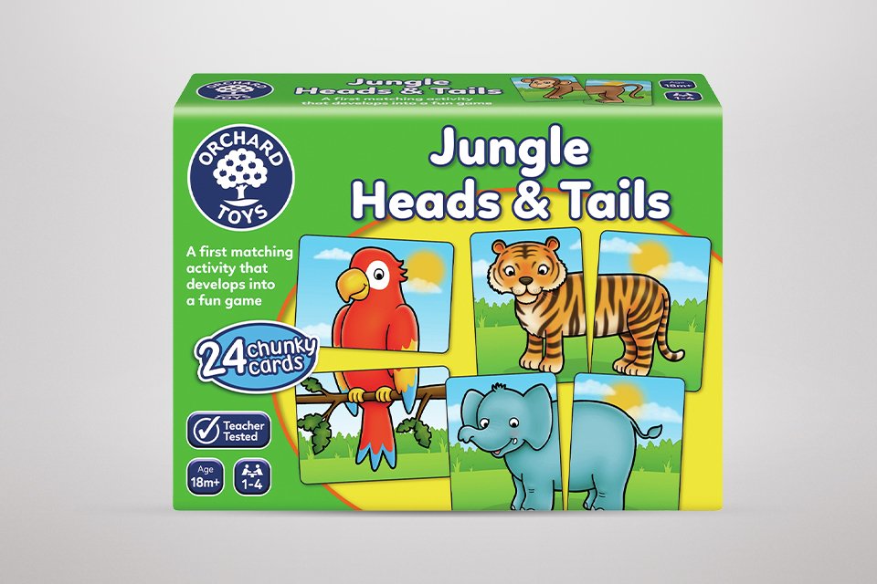 Orchard Toys Jungle Heads & Tails.