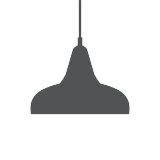 Ceiling lights icon.