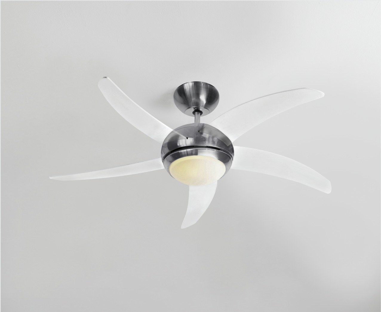 Home Manhattan Ceiling Fan Satin Nickel Cool Whilst Making
