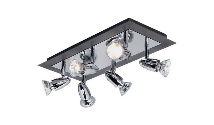 Buy Argos Home Magnum 6 Light Ceiling Plate Slate Effect Ceiling Lights Argos