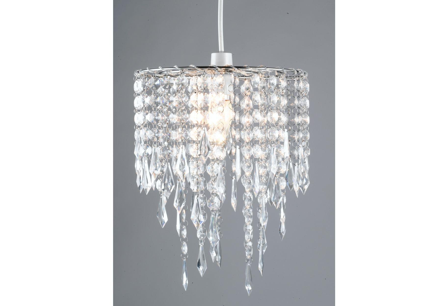 Buy Argos Home Beaded Light Shade - Clear | Lamp Shades | Argos