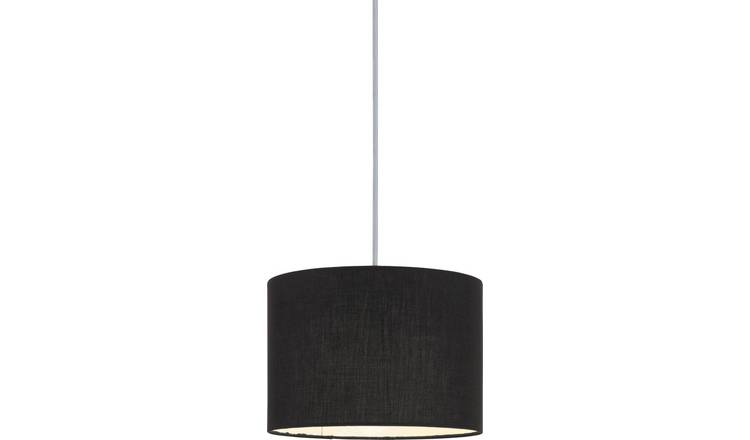 Buy Argos Home Jet Black Drum Shade Lamp Shades Argos