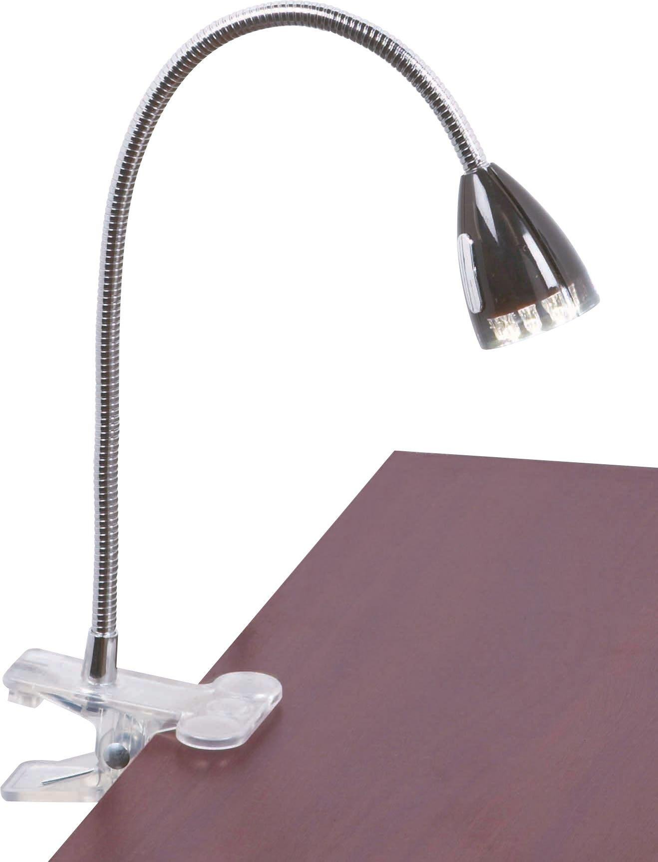 Argos Home LED Clip Desk Lamp - Black