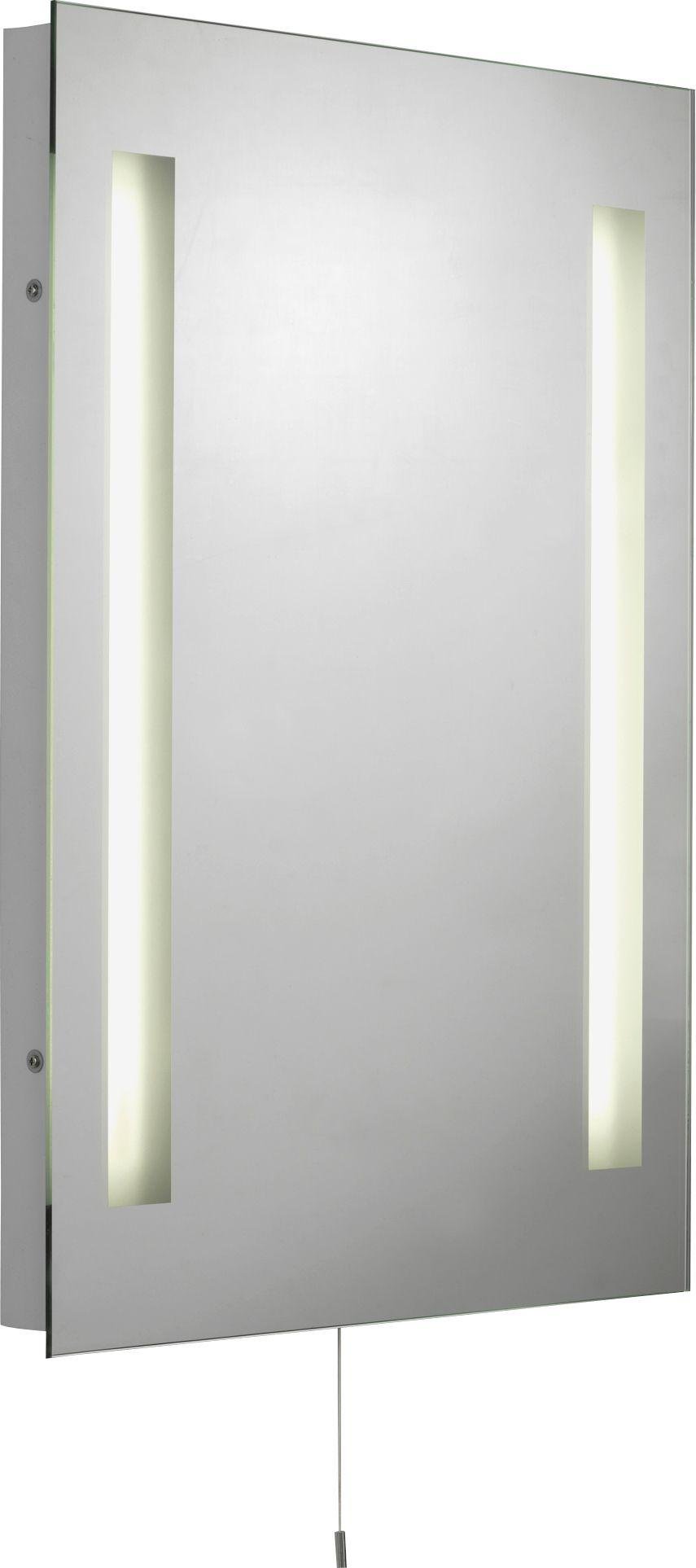 Argos Home Rec Illuminated Bathroom Mirror with Shaver Point