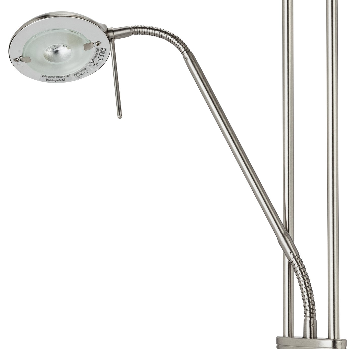 father and child uplighter floor lamp