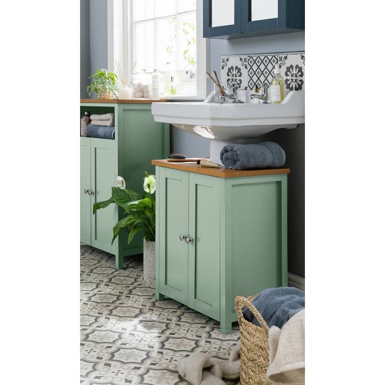 Argos Home Livingston Under Sink Unit - Sage Green 0