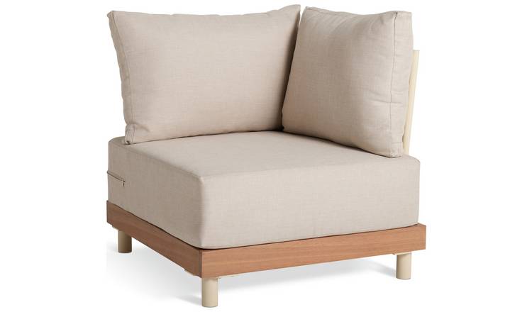 Habitat Bloom Garden Corner Sofa - Natural