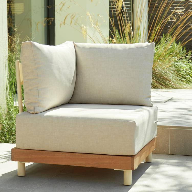 Habitat Bloom Garden Modular Corner Sofa - Natural 0