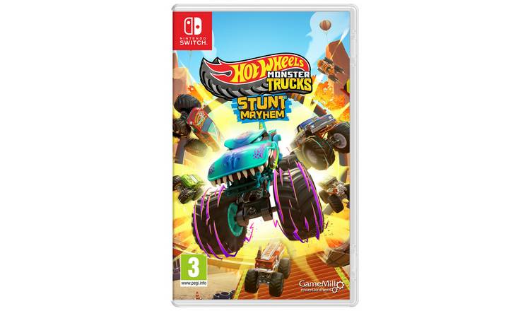 Hot Wheels Monster Trucks Stunt Mayhem Nintendo Switch Game