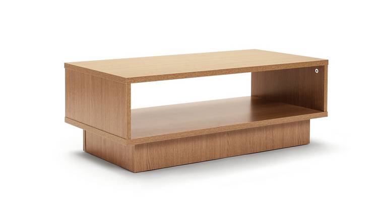 Argos Home Cubes 1 Shelf Coffee Table - Oak Effect