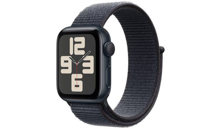 Buy Apple Watch SE 2024 GPS 40mm Midnight Ink Sport Loop Fitness and activity trackers Argos