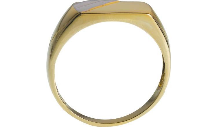 Mens silver wedding rings on sale argos