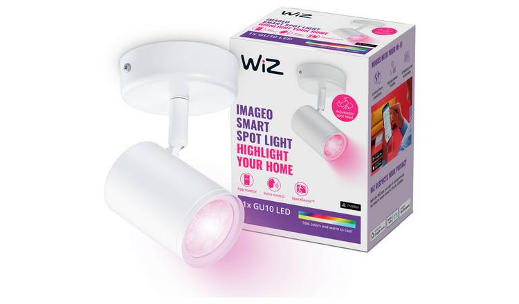 WiZ Imageo Metal LED Smart Spotlight - White