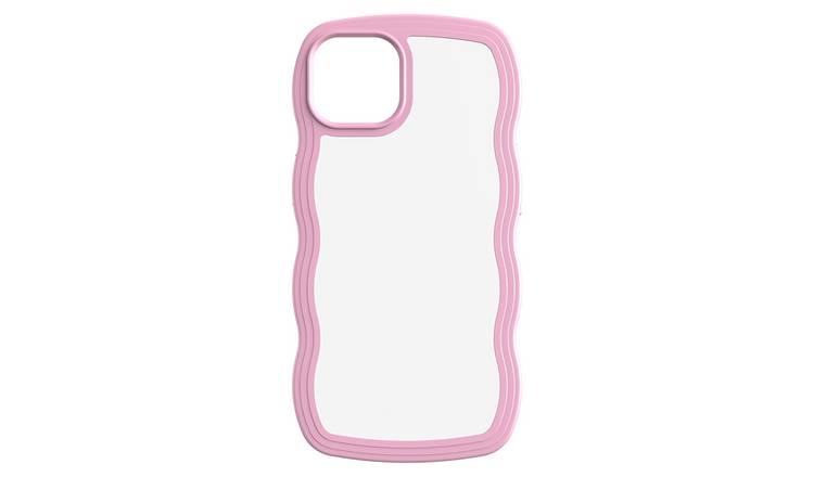 Buy Proporta iPhone 14 Wavy Phone Case - Pink | Mobile phone cases | Argos