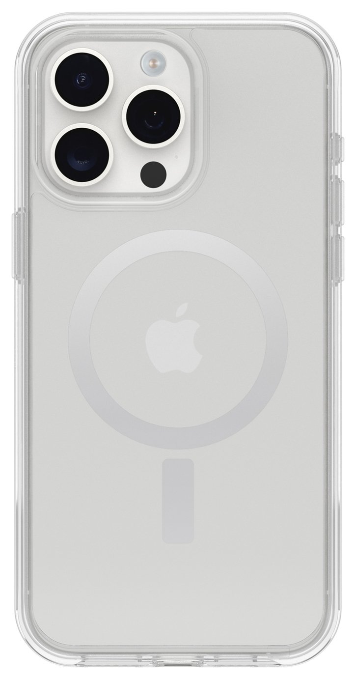 OtterBox Symmetry iPhone 15 Pro Max Phone Case MagSafe Clear