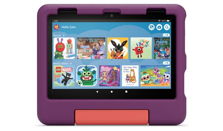 Amazon Fire HD 8 Kids Tablet for 3-7, 8 Inch 32GB - Purple