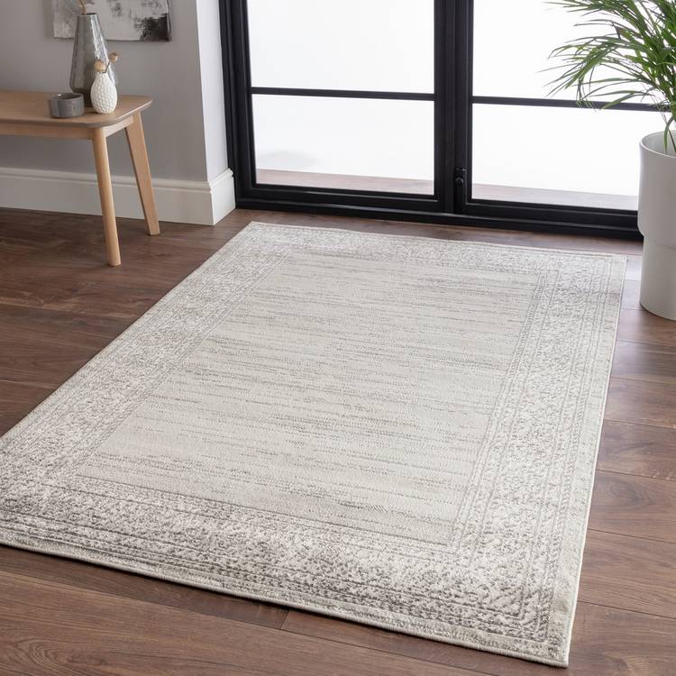 Argos Home Vintage Border Cream Cut Pile Rug - 170x120cm 0