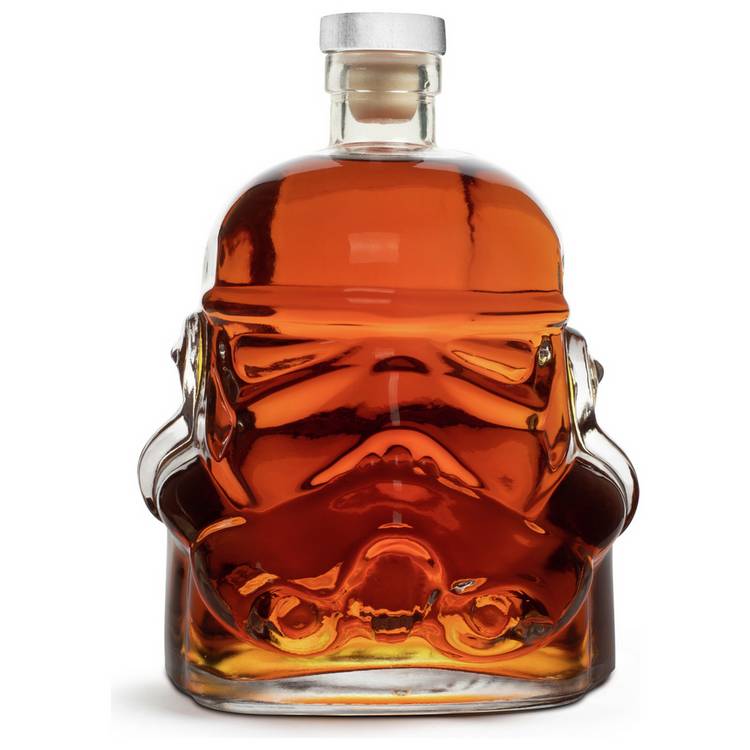 Original Stormtrooper 3D Helmet Whiskey Decanter 0