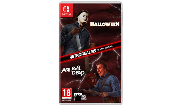 Halloween & Ash vs Evil Dead Retro Realms Switch Game