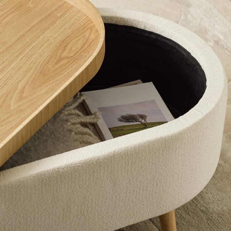 Habitat Ingo Coffee Table - Cream 0