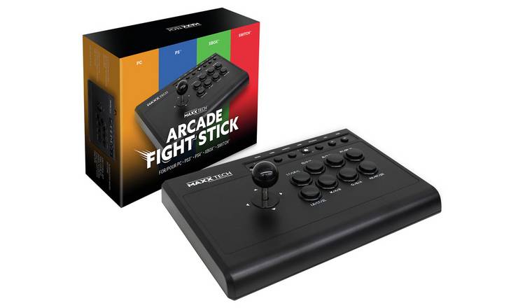 Maxx Tech Arcade Fight Stick For PC, PS3, PS4, Xbox, Switch