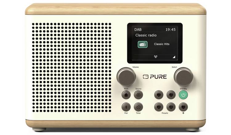 Pure Classic H4 DAB Home Radio - Oak