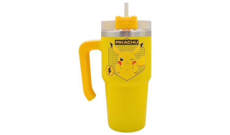 Hox Pokémon Pikachu Yellow Travel Coffee Cup - 600ml