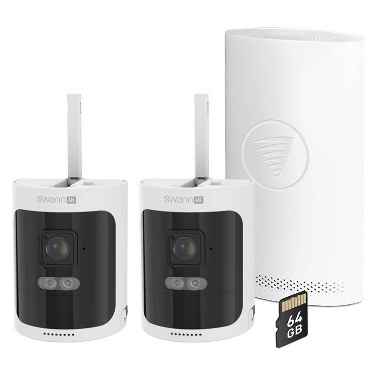 Swann AllSecure 4K Wireless Security Camera System - 2 Pack 0