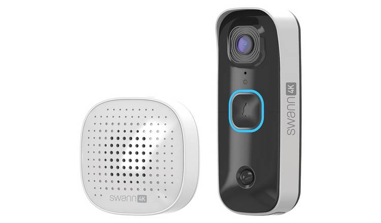 Swann 4K Smart Video Doorbell with Chime