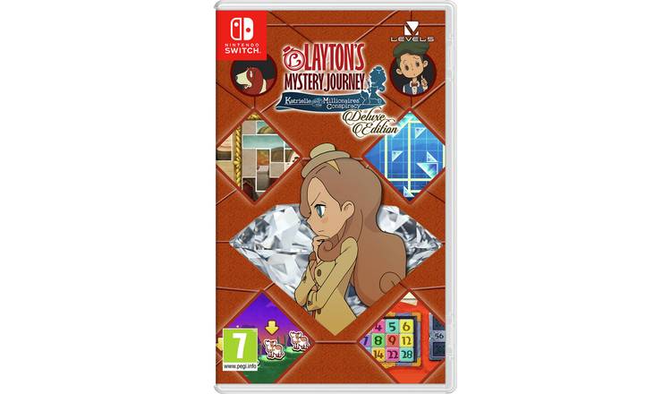 Layton's Mystery Journey Deluxe Edition Nintendo Switch Game