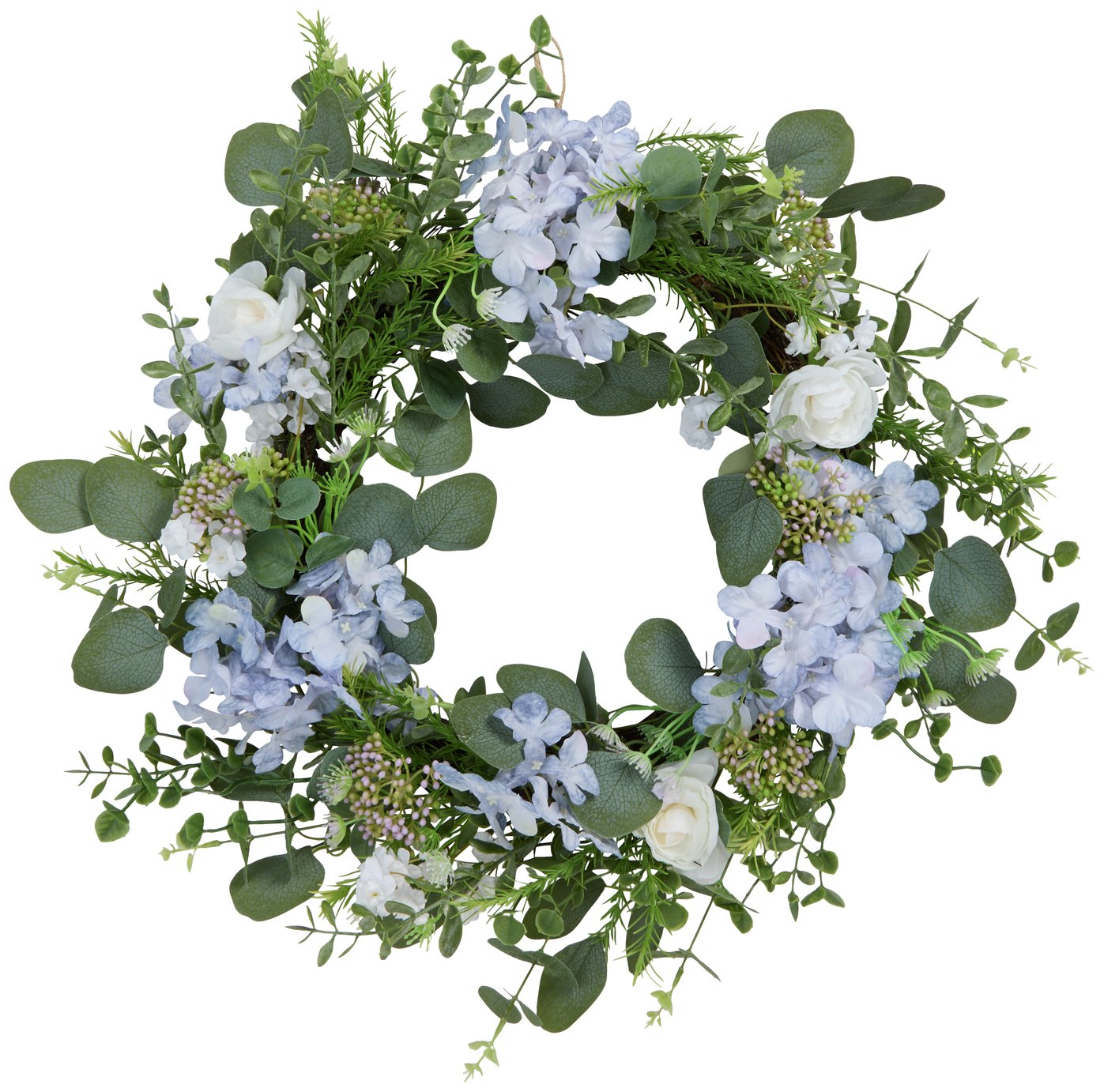 Home Faux Classic Summer Wreath