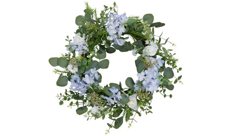 Home Faux Classic Summer Wreath